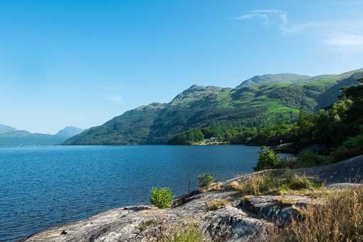 View north at Rowardennan